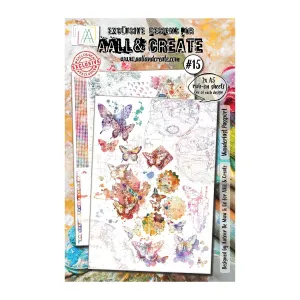 Aall & Create Rub-Ons #15 - Wanderlust Passport