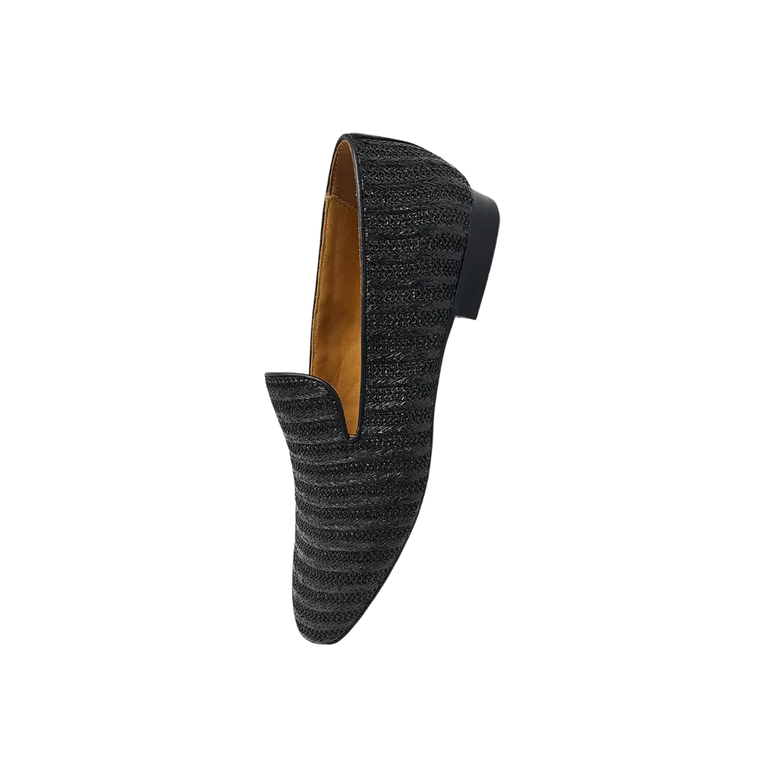 AiciBerllucci Bree Ladies Black Loafer Shoes