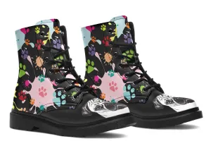 Artsy Pug Boots