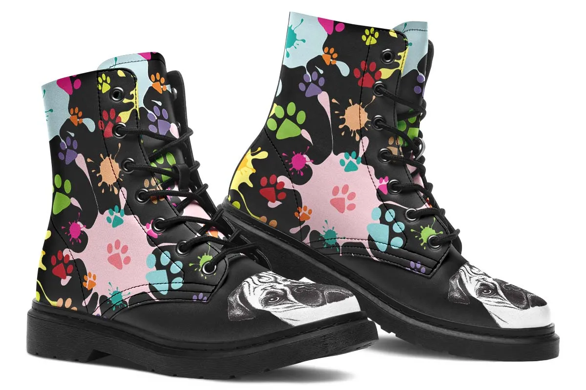 Artsy Pug Boots