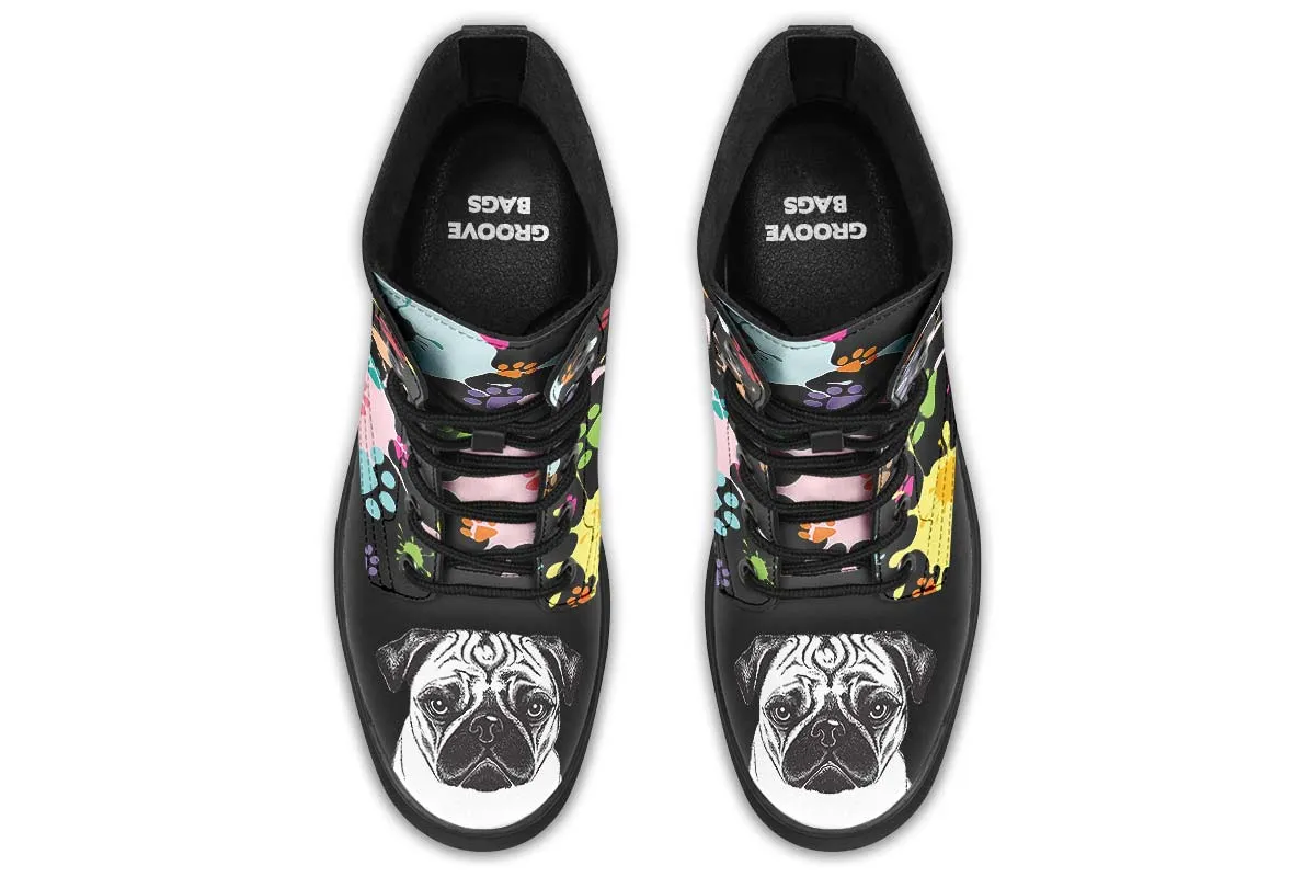 Artsy Pug Boots