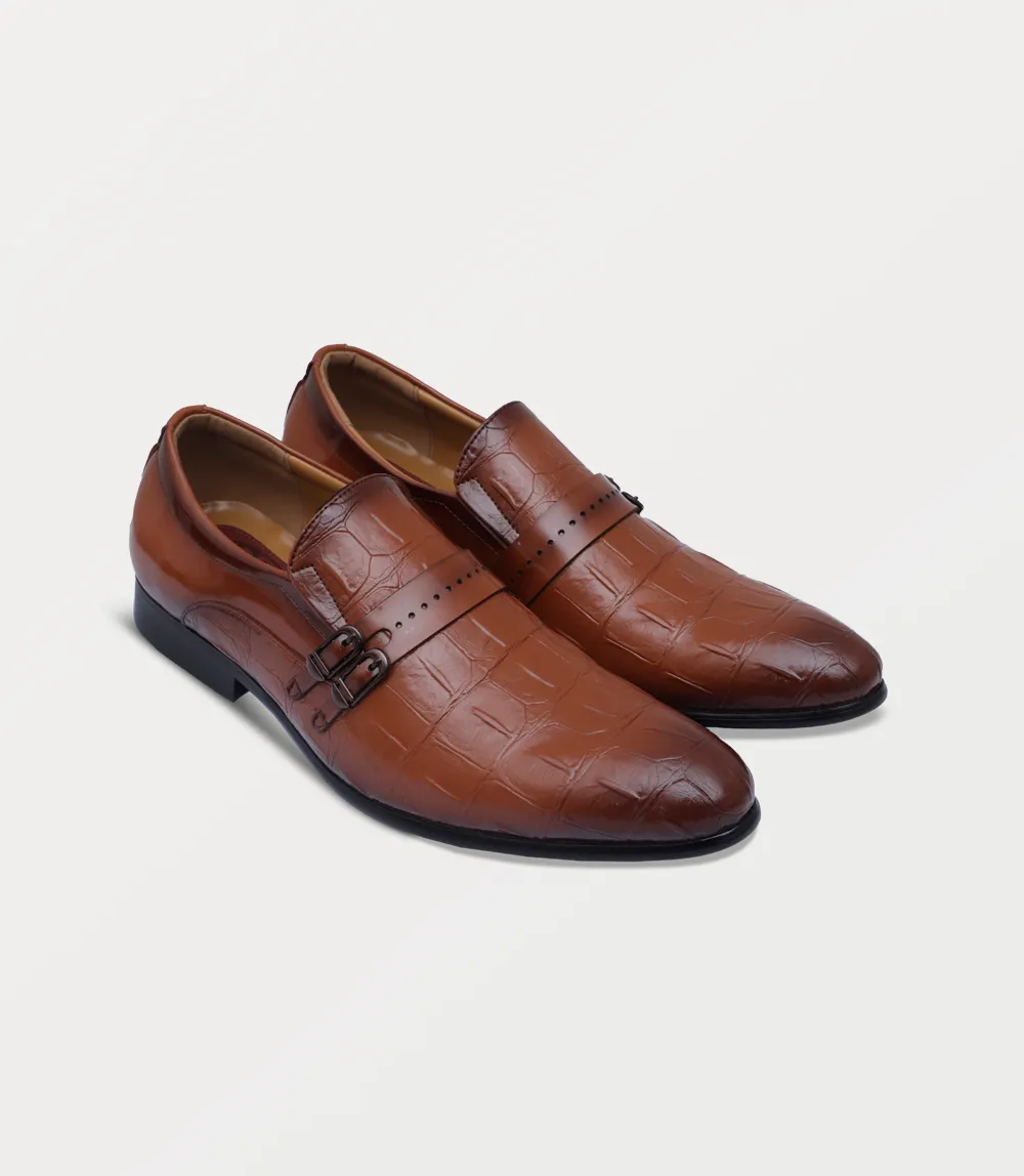 BM5051-BROWN-Men Slip On