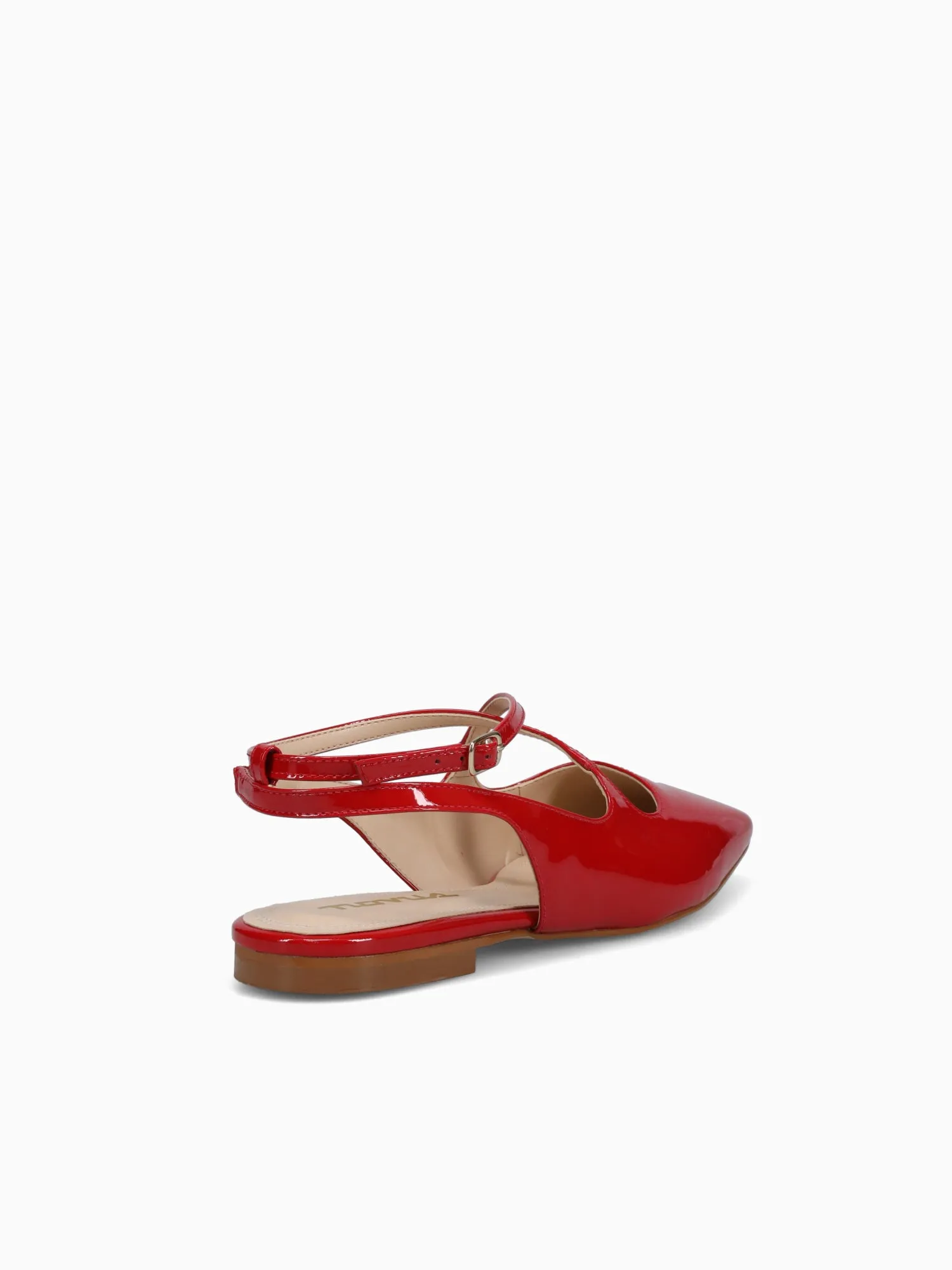 Bruna Red Patent Leather