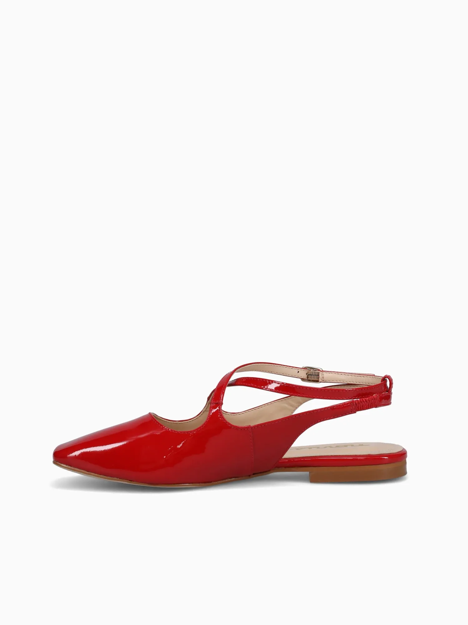 Bruna Red Patent Leather