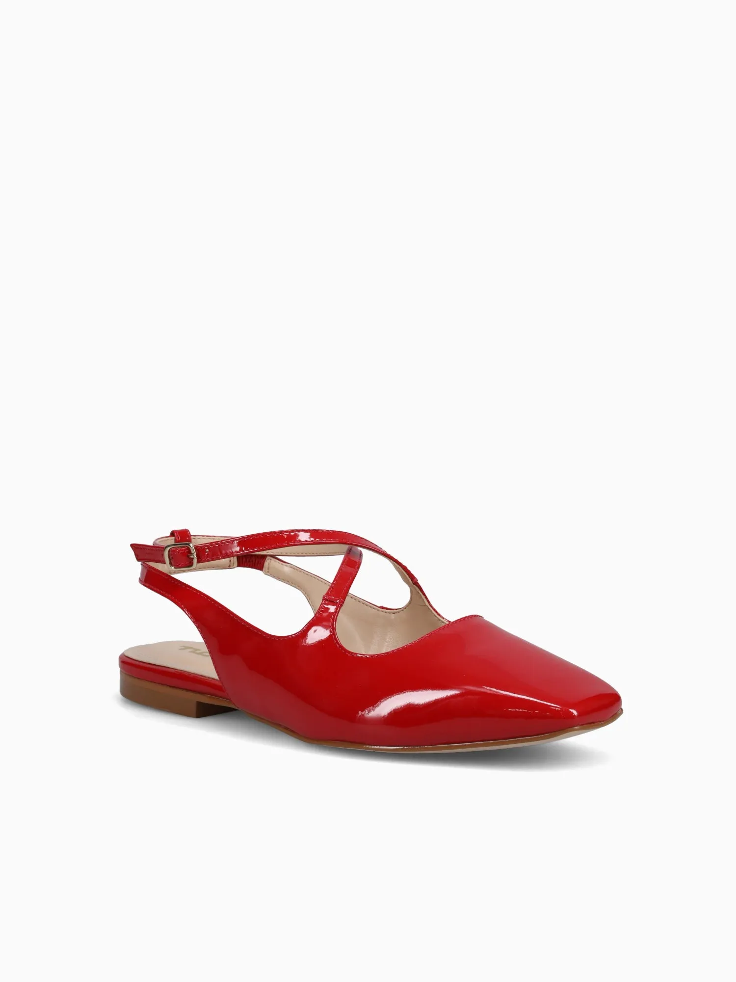 Bruna Red Patent Leather