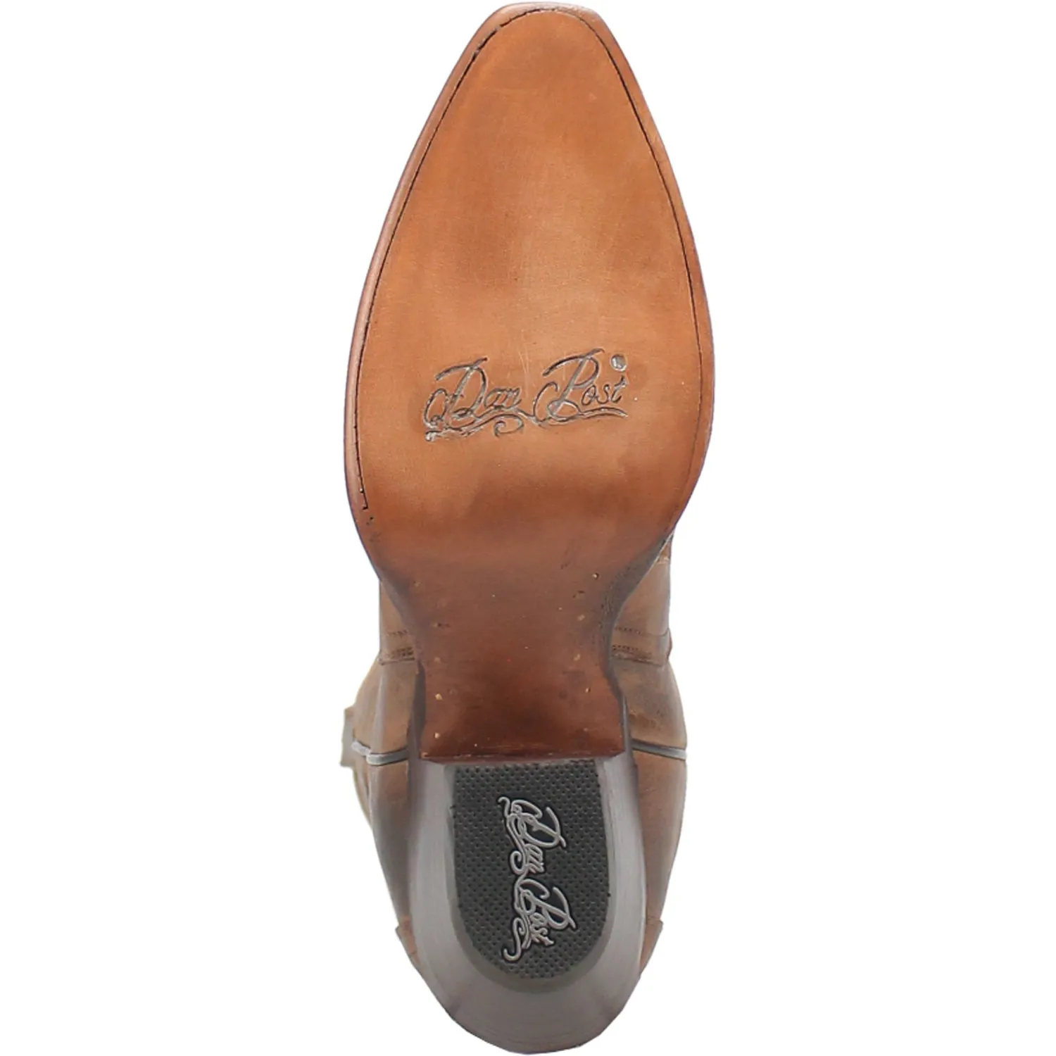 Dan Post Womens Silvie Brown Leather Fashion Boots 8 M