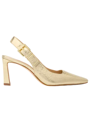 Darrington Sling Pump - Pale Gold