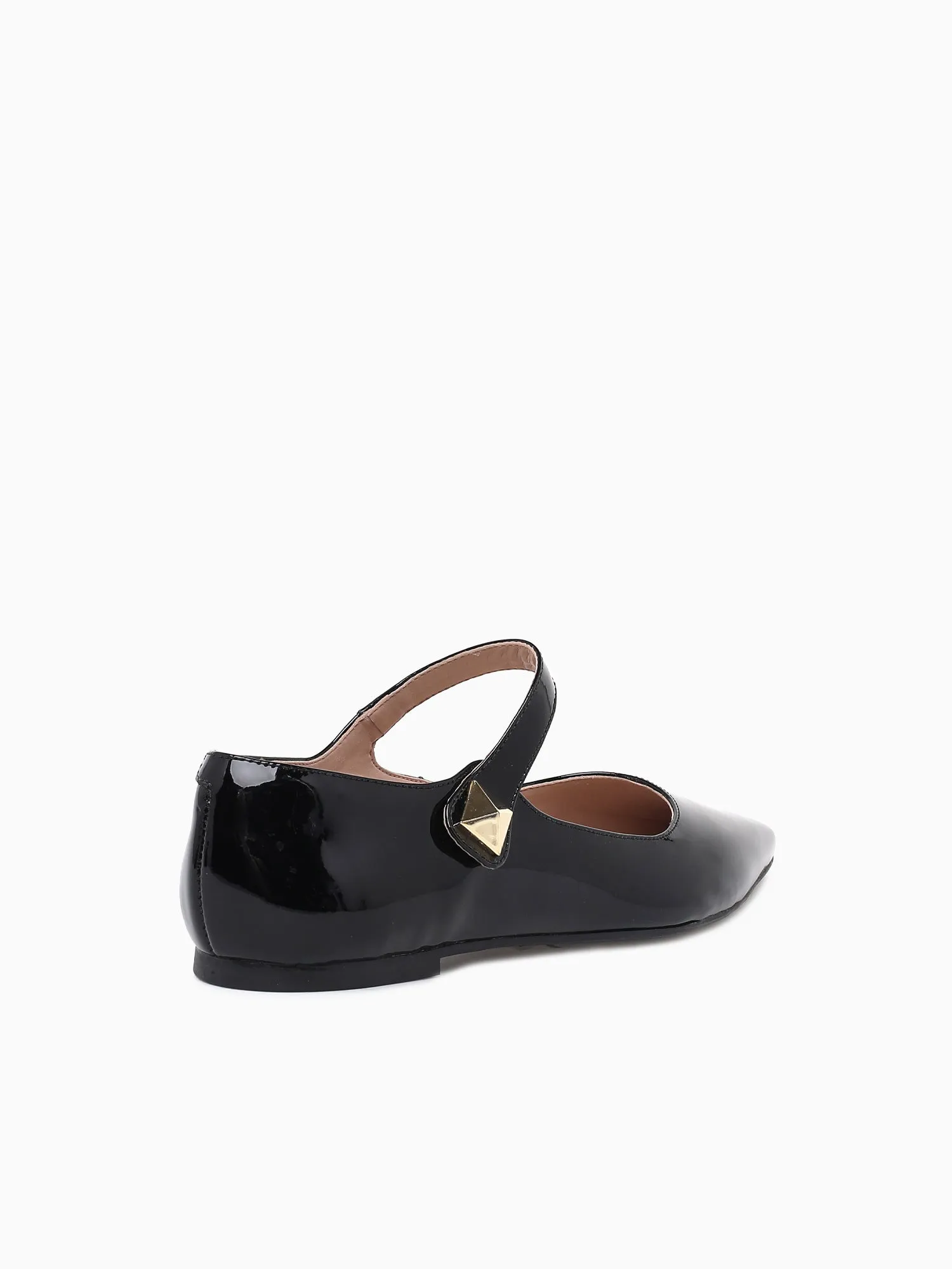 Gloria Black Patent Leather