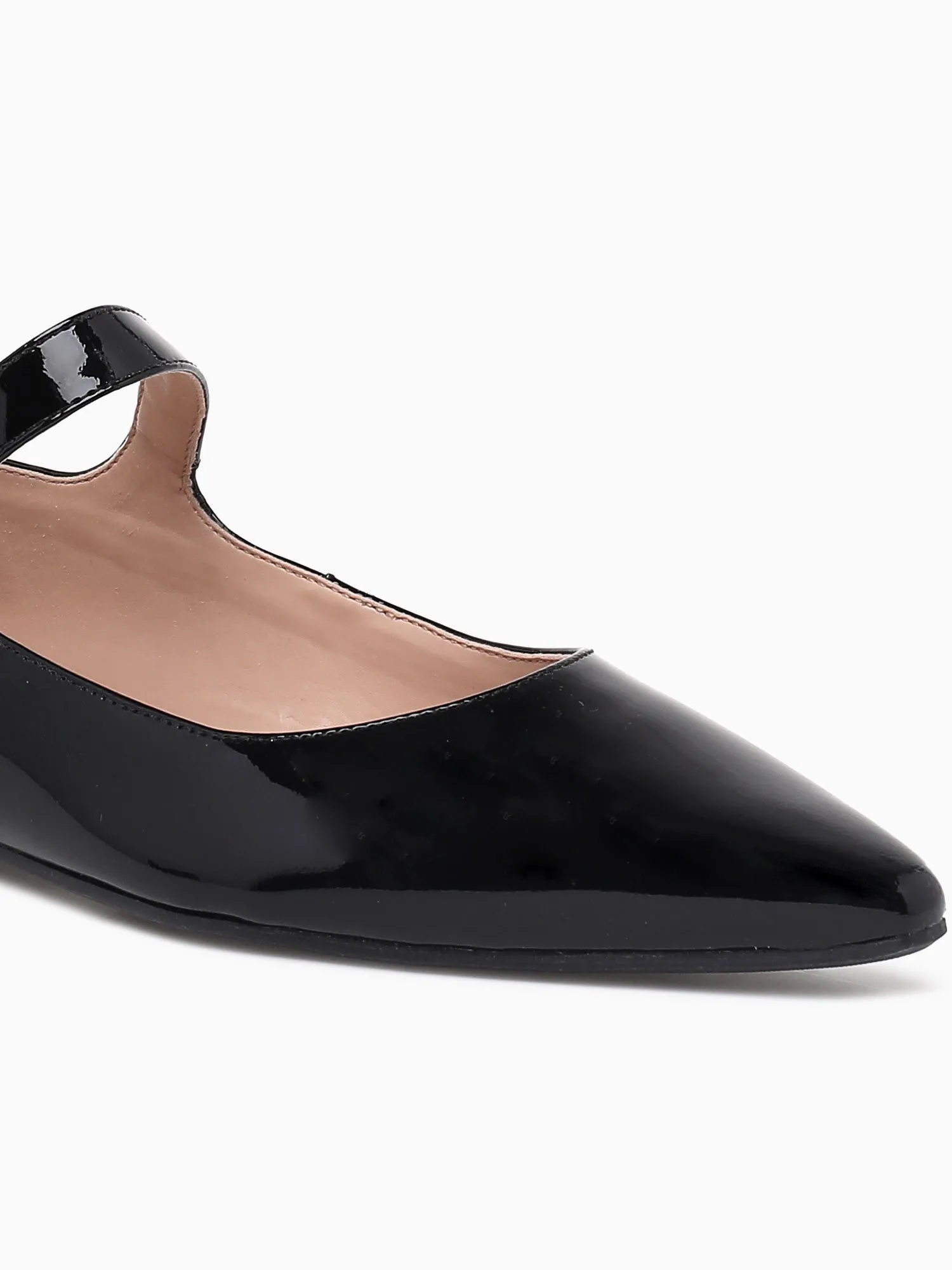 Gloria Black Patent Leather