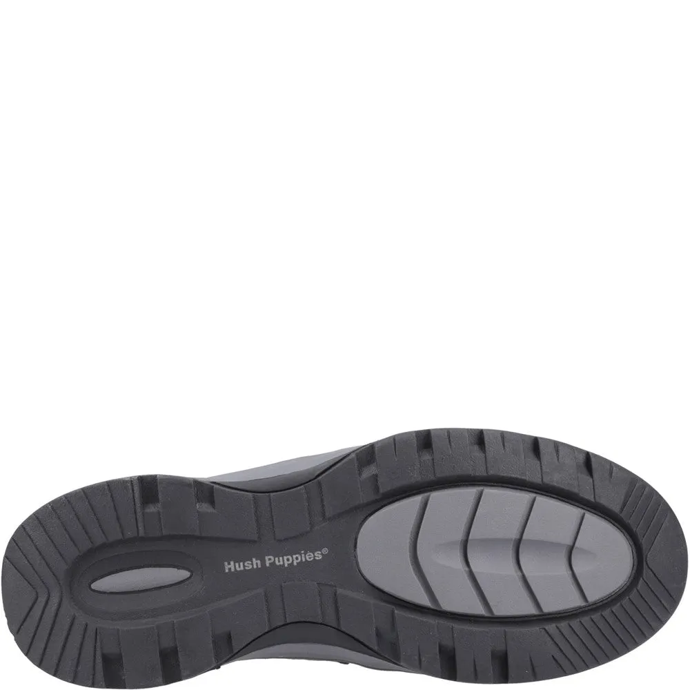 Grey Nubuck Jasper Slip-On Trainers