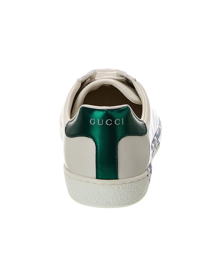 Gucci New Ace Loved Leather Sneaker