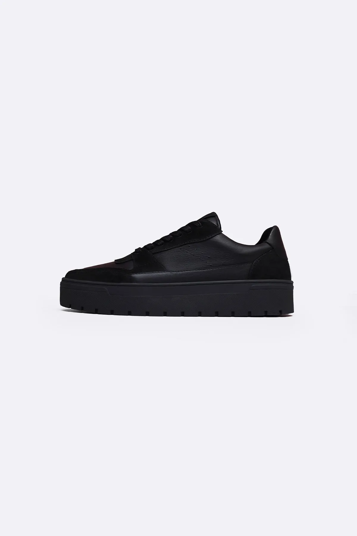 LEATHER CHUNKY SNEAKERS