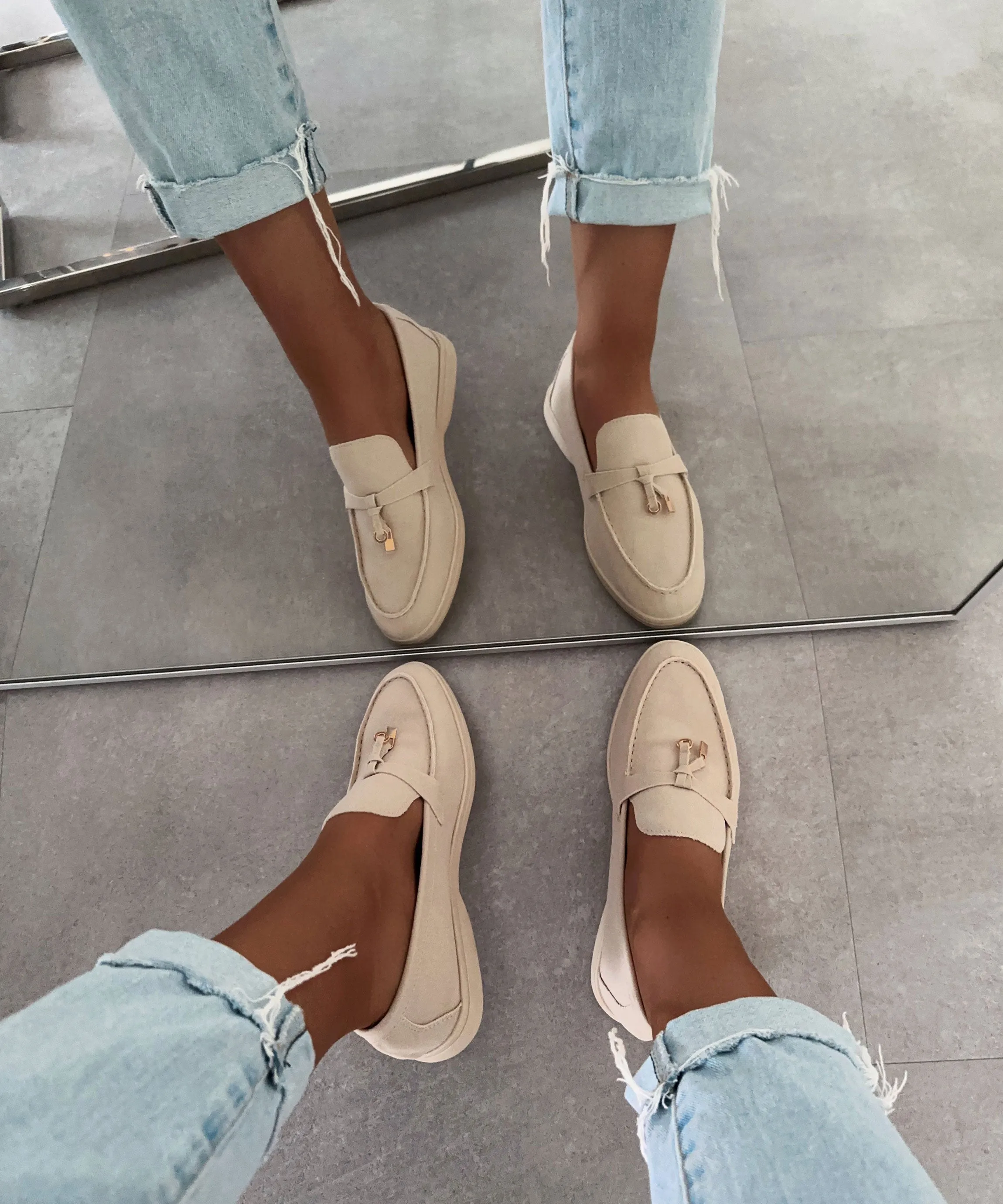 Loafers Classy Beige