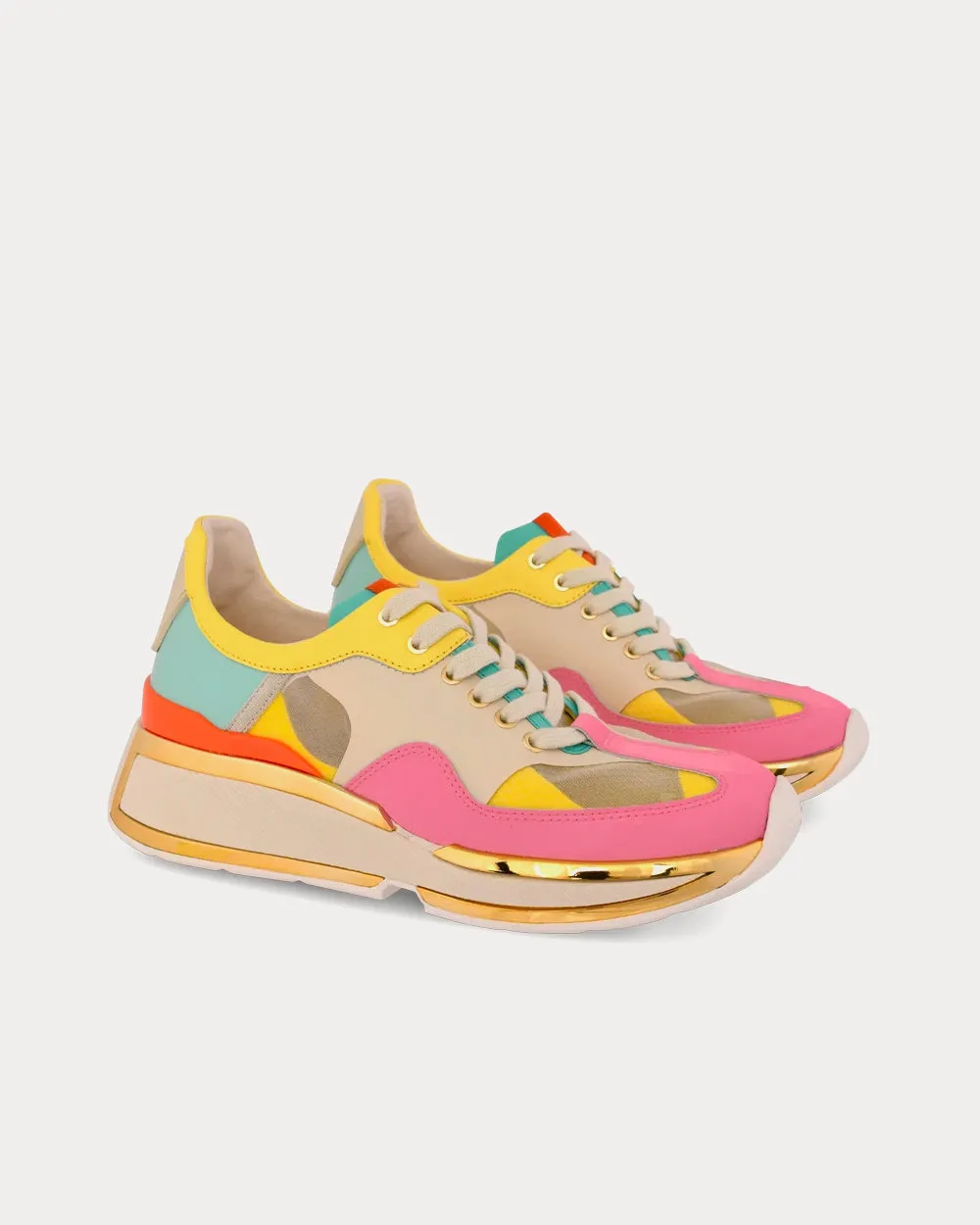 Marianne Lemonade Low Top Sneakers