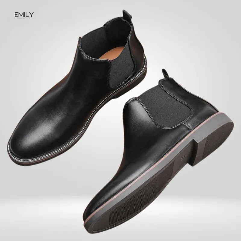 Milan™ Stylish Leather Boots