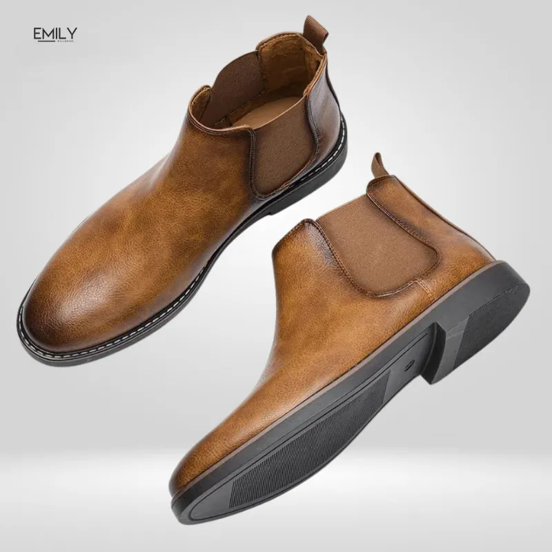 Milan™ Stylish Leather Boots