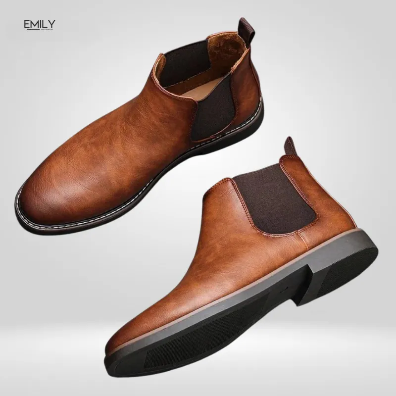 Milan™ Stylish Leather Boots
