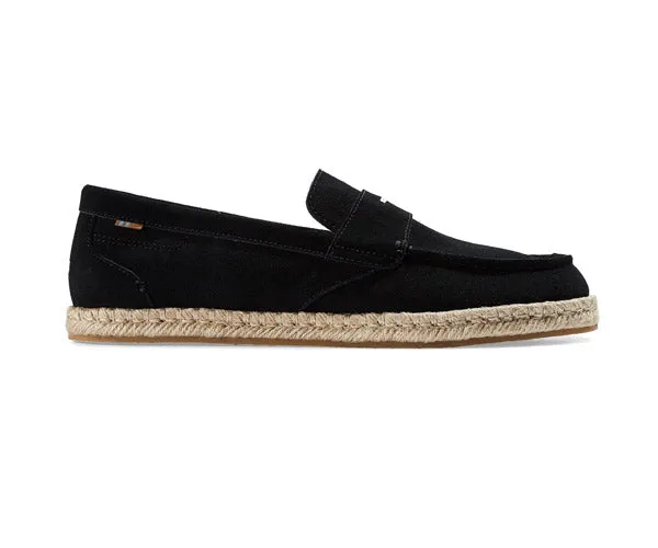 M's Stanford Rope Suede  - Black