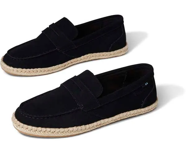 M's Stanford Rope Suede  - Black