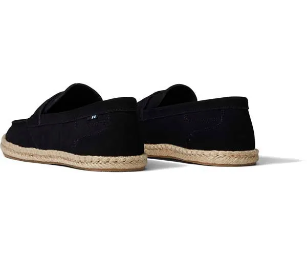 M's Stanford Rope Suede  - Black