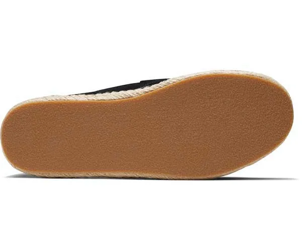 M's Stanford Rope Suede  - Black