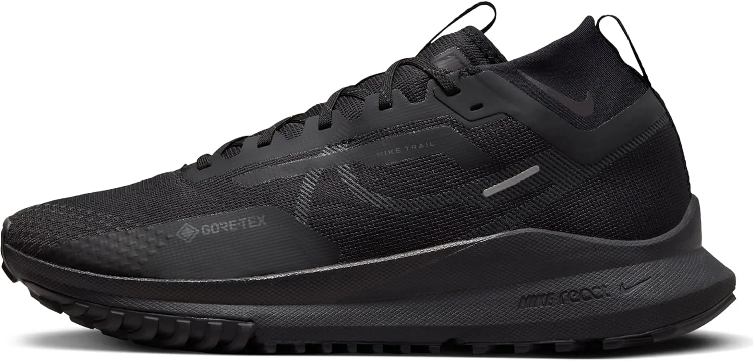 Nike Pegasus Trail 4 Gore-TEX Men's Waterproof Trail Running Shoes (DJ7926-008, Black/Velvet Brown/Anthracite) Size 9