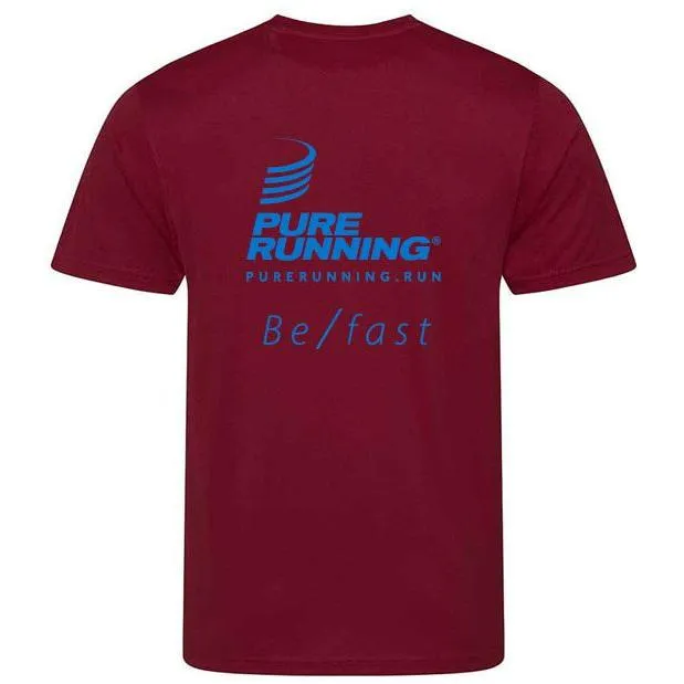 Pure Running Be/Fast Men's Short Sleeve Tee