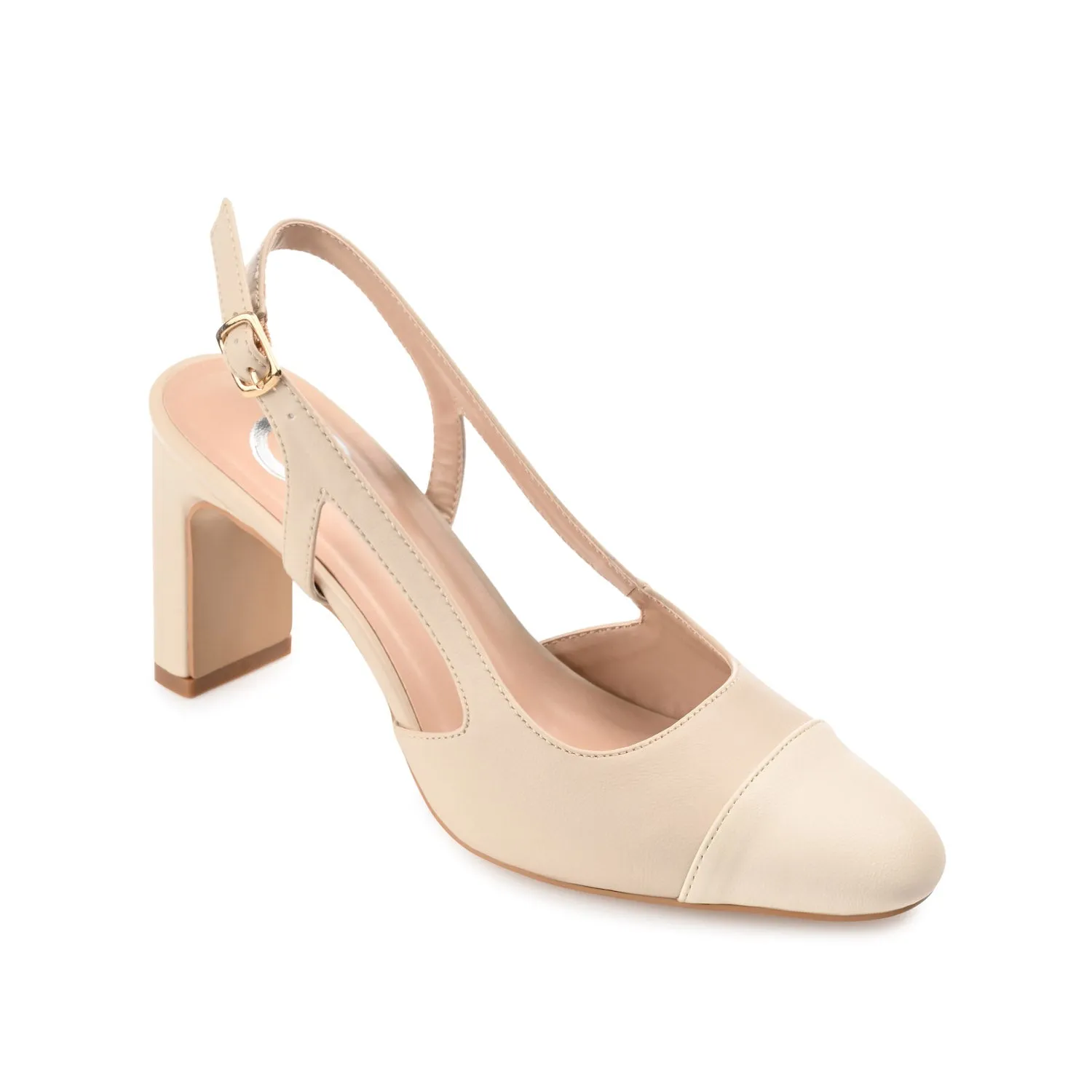 REIGNN BLOCK HEEL PUMPS IN WIDE