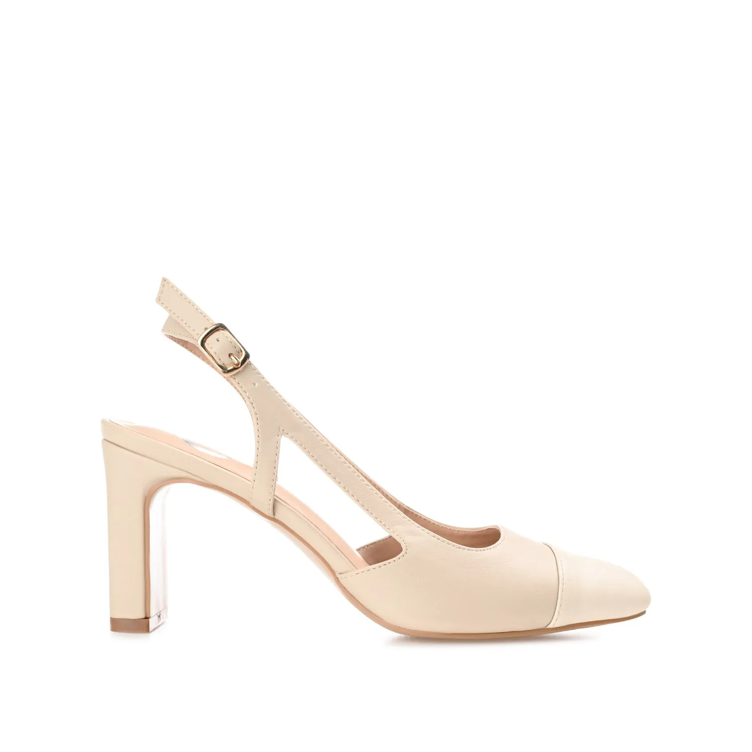 REIGNN BLOCK HEEL PUMPS IN WIDE