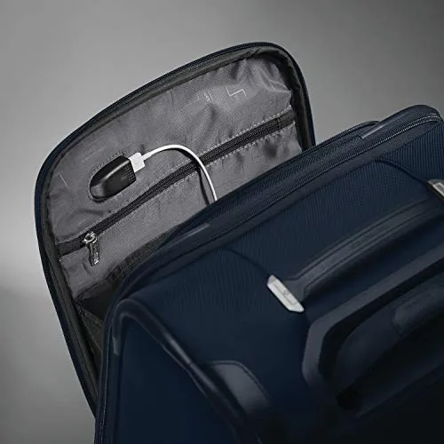 Samsonite Lineate Underseat Carry On Boarding Bag with Spinner Wheels, Evening Teal