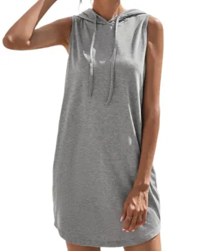 San Francisco Effortless Hooded Mini Dress