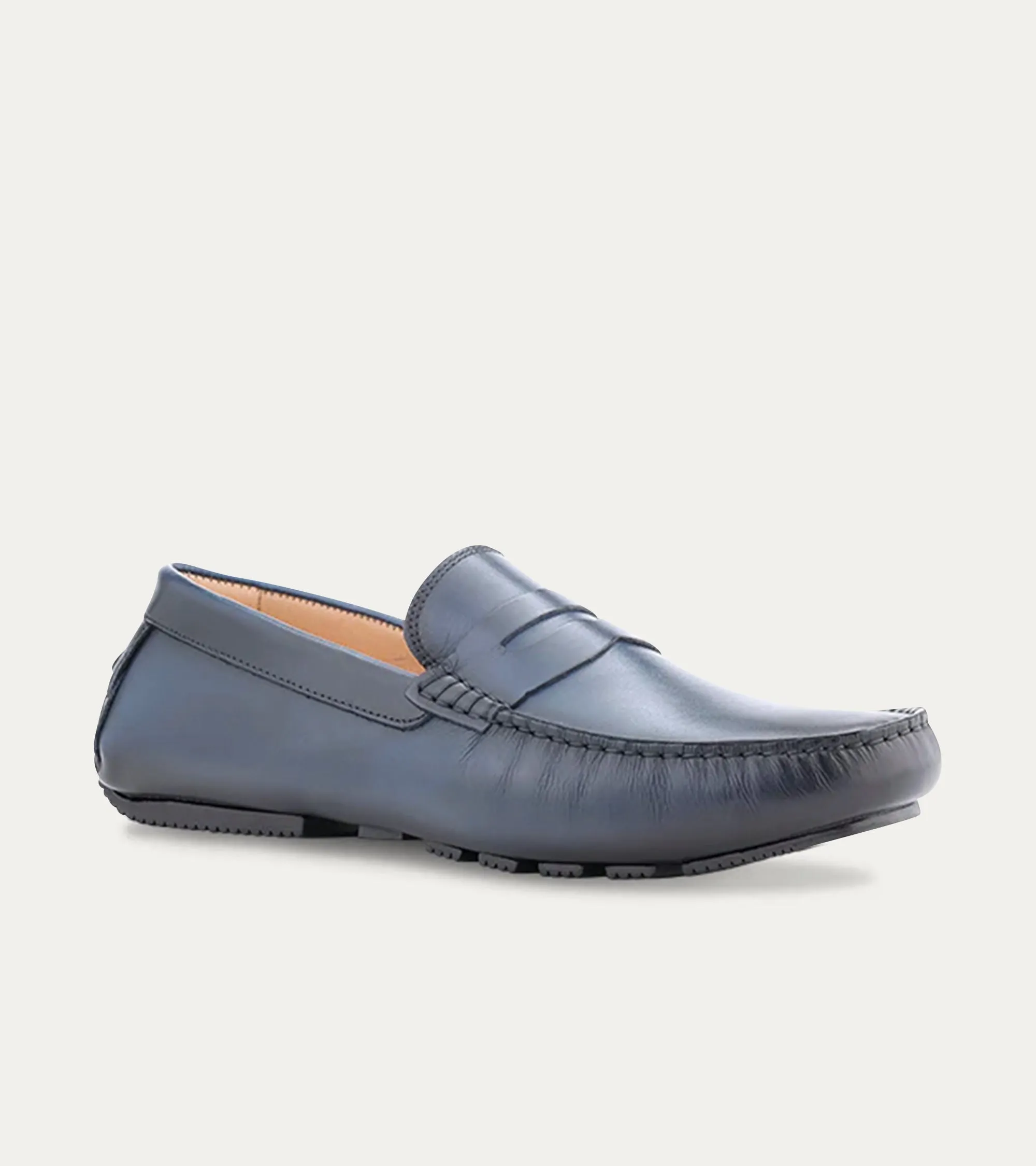 Santi Moccasin In Royal Antique