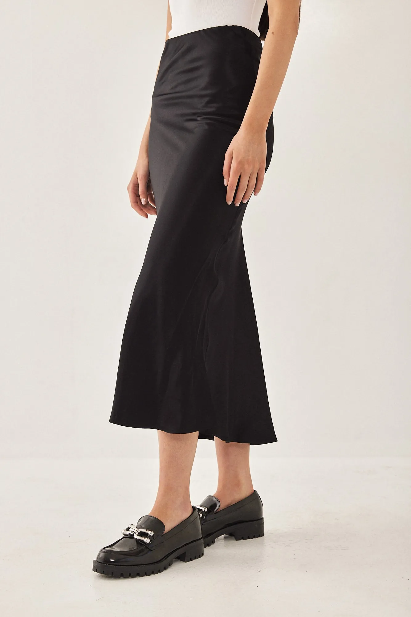 Satin Slip Skirt