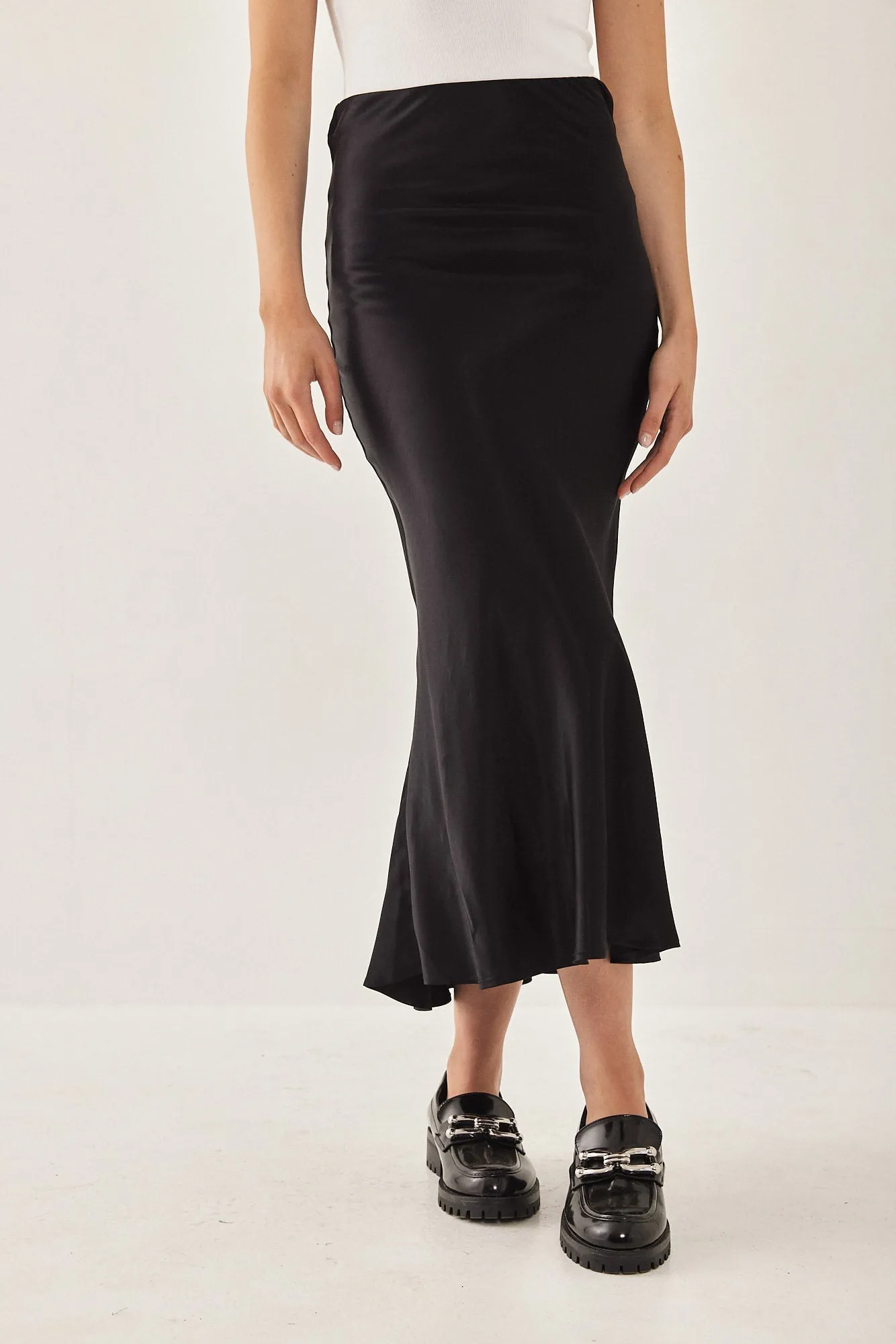 Satin Slip Skirt