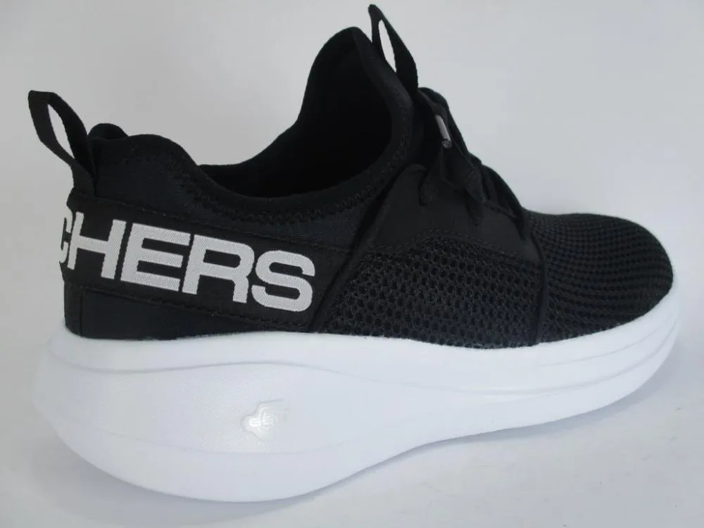 Skechers scarpa da corsa da donna Go Run Fast 15103 bkw nero