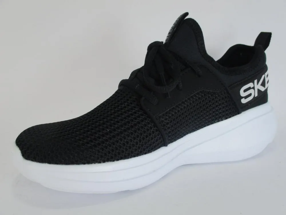 Skechers scarpa da corsa da donna Go Run Fast 15103 bkw nero