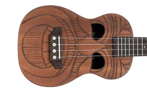 Stagg UC-TIKI-MAIO Sapele Tiki Series Concert Ukulele