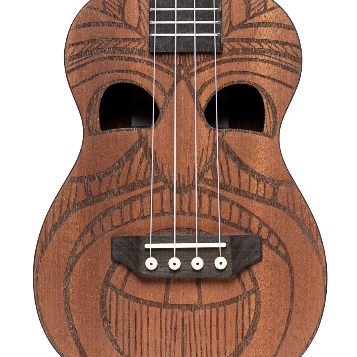 Stagg UC-TIKI-MAIO Sapele Tiki Series Concert Ukulele