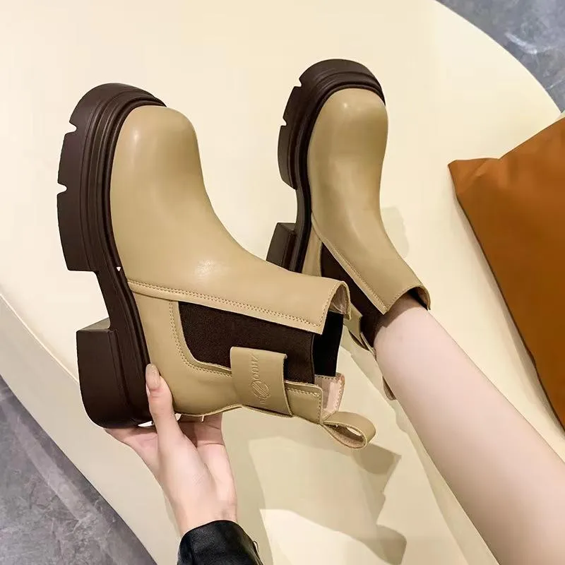 Stylish Vintage Chimney Boots