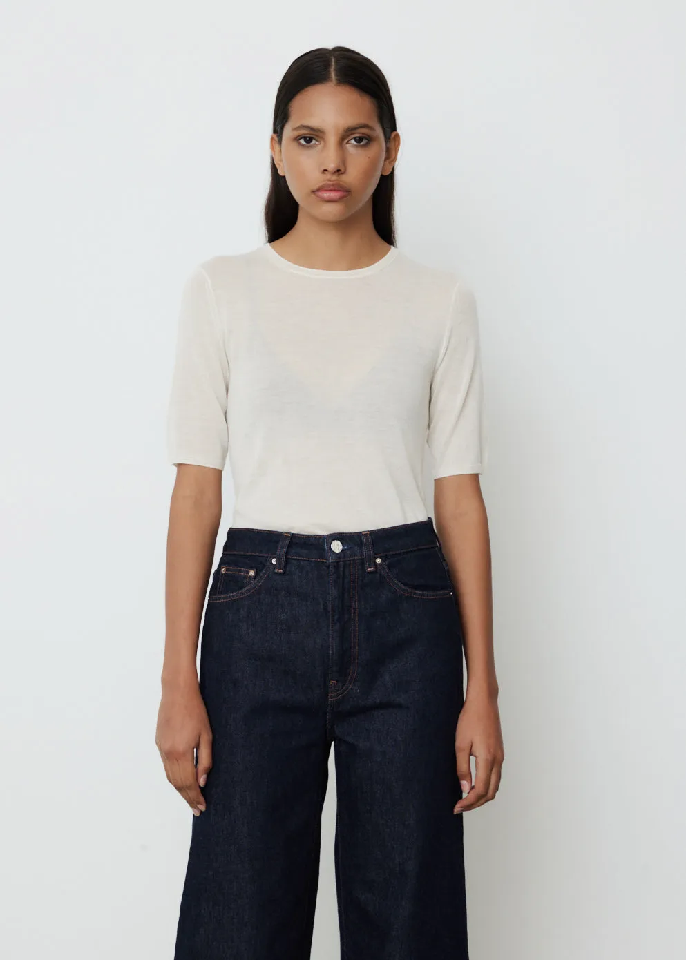 Thin Cashmere T-Shirt