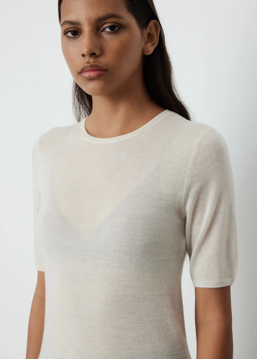 Thin Cashmere T-Shirt