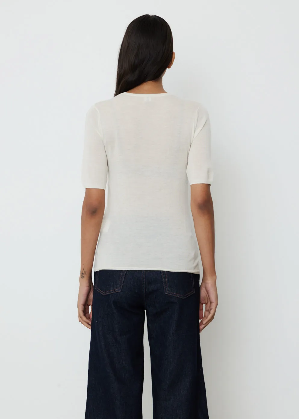 Thin Cashmere T-Shirt