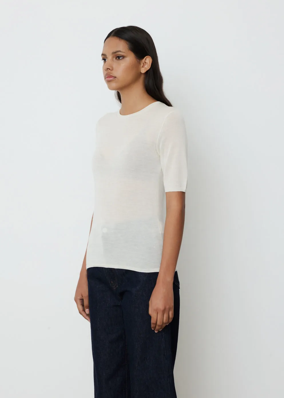 Thin Cashmere T-Shirt
