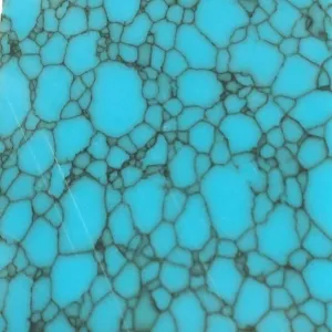 TruStone- Turquoise w Black Web - 1.5" x 6"- 1 Piece