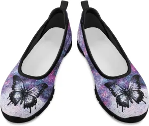 UNICEU Womens Slip On Shoes Fashion Low Top Breathable Loafers Casual Lightweight Non-Slip Running Work Sneakers