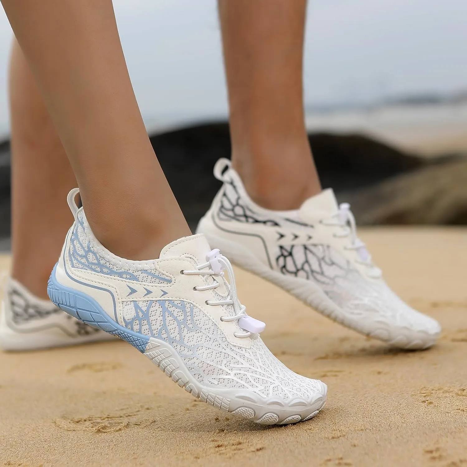 Unisex Hike Barefoot Shoes for Women Men,Pro Wide Toe Box Healthy & Non-Slip Barefoot Shoes,Lightweight Breathable Minimalist Hiking Shoes Grounded Footwear for Outdoor Beach Travel