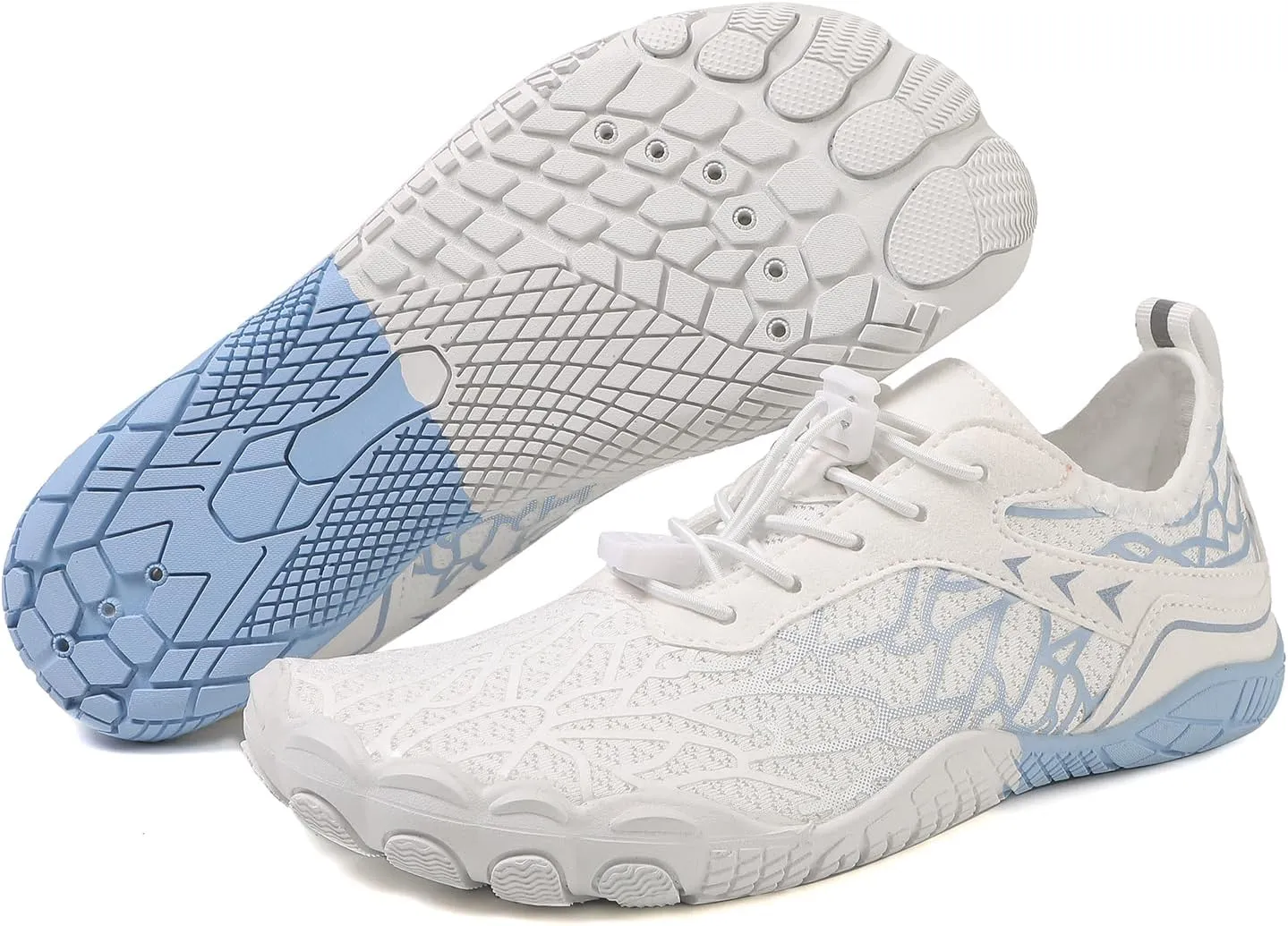 Unisex Hike Barefoot Shoes for Women Men,Pro Wide Toe Box Healthy & Non-Slip Barefoot Shoes,Lightweight Breathable Minimalist Hiking Shoes Grounded Footwear for Outdoor Beach Travel