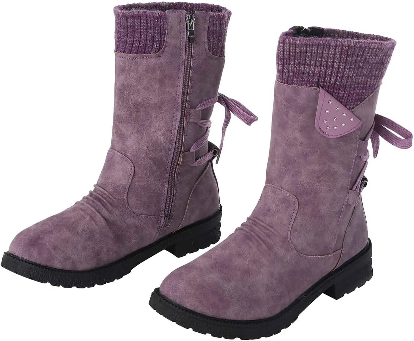 Women's Snow Boots Waterproof Insulated Blue Women's Waterproof Winter Snow Boots Waterproof Snow Boots Women Pull on Women's Winter Boots Black Size 9 Womens Socks Thermal Hiking Winter Boot Warm