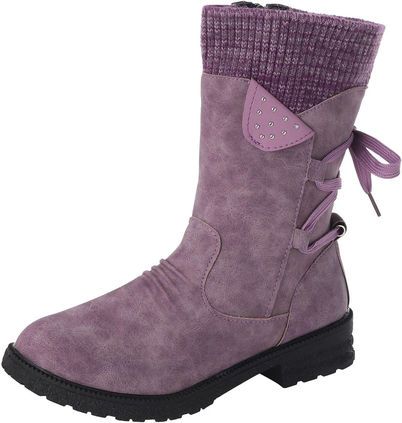 Women's Snow Boots Waterproof Insulated Blue Women's Waterproof Winter Snow Boots Waterproof Snow Boots Women Pull on Women's Winter Boots Black Size 9 Womens Socks Thermal Hiking Winter Boot Warm