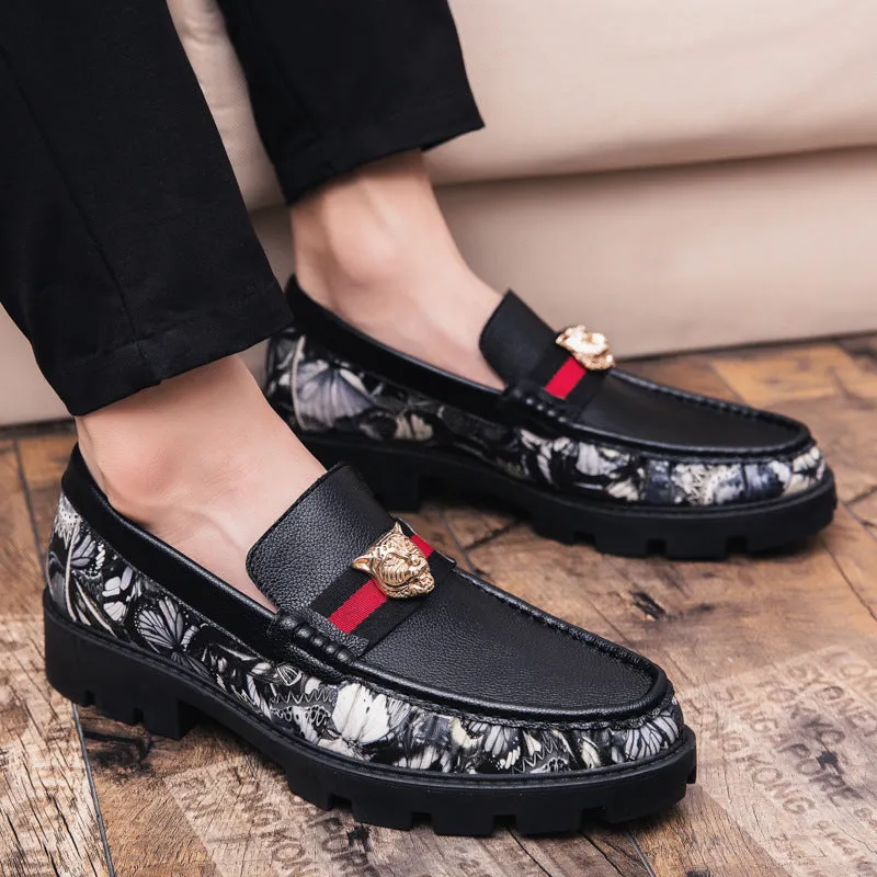 Zedmax Color-blocking Loafers